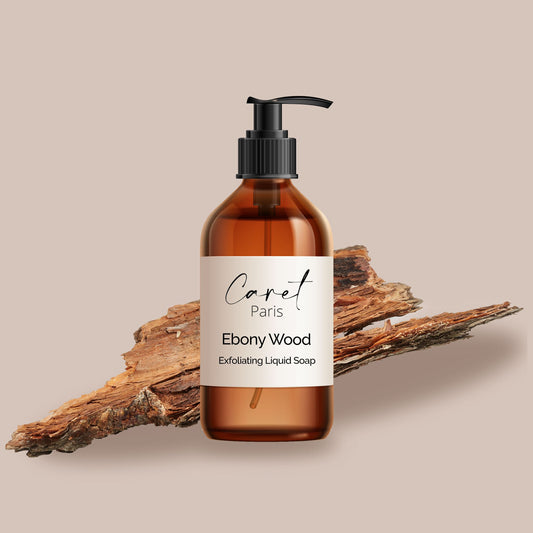 Ebony Wood Exfoliating Liquid Soap